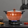 Micro Pressure Cooker,Easy-Clean Pumpkin Shaped Pot,8L Multi-Function Micro Pressure Cooking