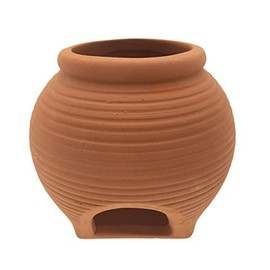 Saim Ceramic Jar Aquarium Decorations Fish Tank Cave Breeding Cones Cave Fish Tank Ornaments for Amano Shrimp Cichlid Bonsai to Play, Hide and Rest