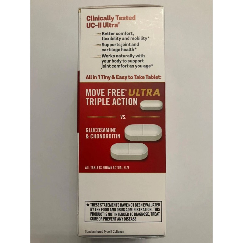 Move Free Ultra Triple Action Supports Joint Health Cartilage &