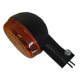Motorcycle indicator, compatible with/replacment for Yamaha RD250LC, SR250, RD350LC Round, SR125SE, amber lens