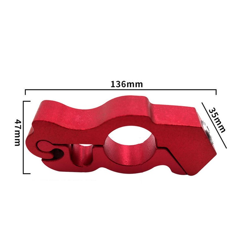 Motorcycle Grip Lock Prevent Theft CNC Aluminum Handlebar Lock for