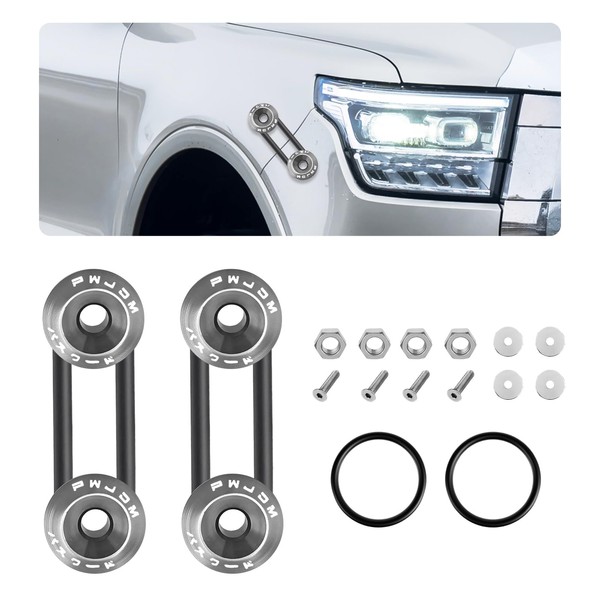 SHMZK Bumper Quick Release Fasteners Kit, Aluminum Alloy Washer Bolt