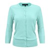 YEMAK CO079 - Sudadera de punto de cuello redondo para