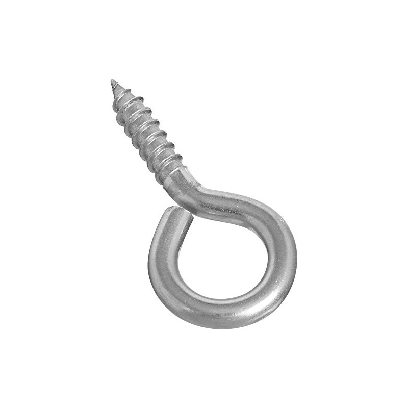 National Hardware N220-467 2016BC Screw Eye in Stainless Steel