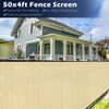 Yescom 50x4 ft Privacy Fence Screen Mesh Windscreen 180gsm Virgin