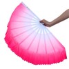ZooBoo 1 Pair Plastic Taichi Kungfu Fan Dancing Fans Sports
