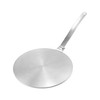 QWORK 9.45" Stainless Steel Induction Heat Diffuser Plate with Handle