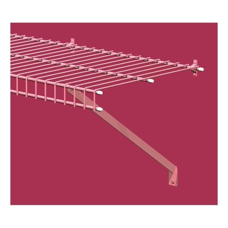 ClosetMaid 71016 Shelf End Cap, Plastic, White