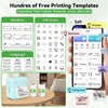 Miouca Label Maker Machine with Tape - Mini Sticker Printer