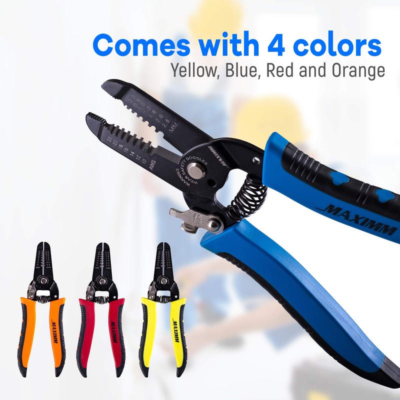 Maximm Cable Electrical Wire Cutter And Plier, 4 Pack Multi-Function