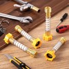 4pcs Garden Hose Protector, Flexible Garden Hose Extension Adapter, Hose