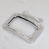 Unbranded Motor Rear Curved License Plate Mount Frame Fit For