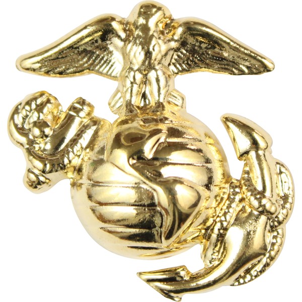 US Marine Corps 1" Eagle Globe and Anchor Right Facing