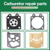 4 Piece Carburetor Seal and Membrane Kit Replaces Walbro D10-WTA
