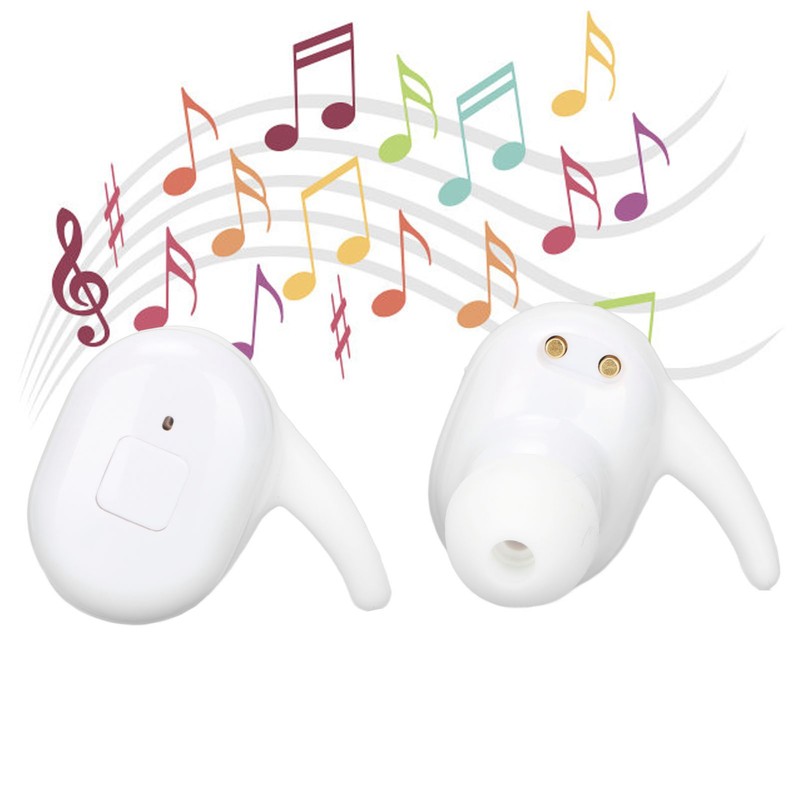 Wireless Earbuds BT 5.0 Stable Button Control HiFi Stereo Built