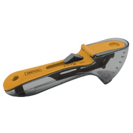 NERTHUS FIH 331 Messlöffel, PS, PP/TPR, grau und orange, 22 x 8 x 5 cm, Papier, 22x8x5 cm