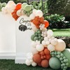 155 Pcs Fall Balloons Garland Kit for Autumn Party Decorations,Orange