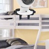 DMERHAC Bunk Bed Fan Holder,8.27 Inch Diameter Clip-On Mount for