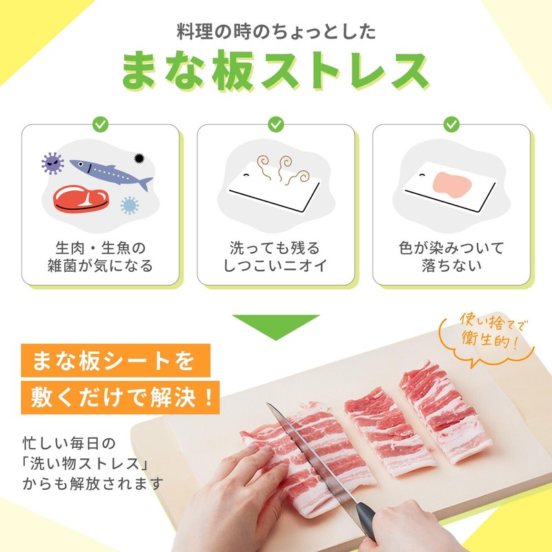 R(R) Freely Cuttable Cutting Board Sheet Refill (Countermeasures for miscellaneous