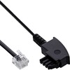 InLine® 20m TAE-F to 6P2C DEC Plug ADSL Splitter Cable
