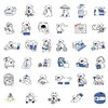 65 Pcs Korean Stickers Set, Cute Dog Stickers, Cute Korean