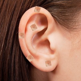 Ear Acupressure Point Patches with Energy Stones Sticker 2ea