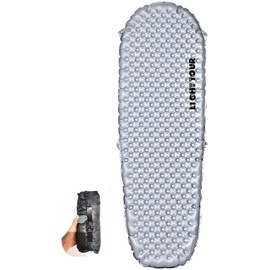 windhike Ultralight Sleeping Pad, Ultra-light Inflating Camping Mat, 415g-620g, R-value 3.5/5.8, 7cm Thickened, Space-Saving, Lightweight Camping Equipment (R5.8-Mummy-Small)