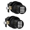 Door Knob with Keypad, Keyless Entry Door Lock, Front Door