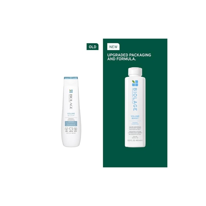 Biolage Volume Boost Shampoo, Immediate Lift & Volume, For Fine