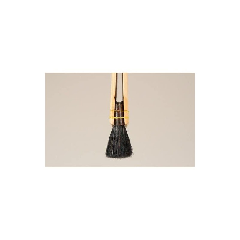 Otsuka Brush Marte Kashew Flat Brush Black Hair No. 15