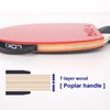 LOKI Table Tennis Bat Set Duo - 2 Bats with