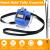 Hoteam 20 Pcs Handheld Tally Counter 4 Digital Number Count