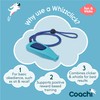 Company of Animals Coachi Whizzclick Combined Clicker and Whistle, Dog