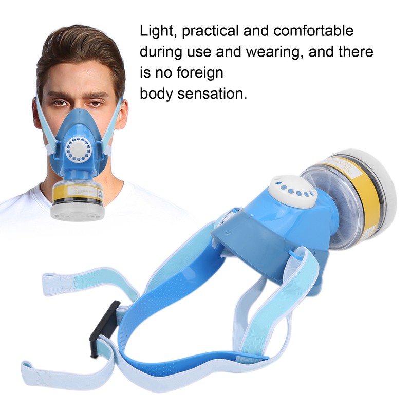 Mouth Cover Silicone Flexible for Acid Gases Vapors Sulfur Dioxide