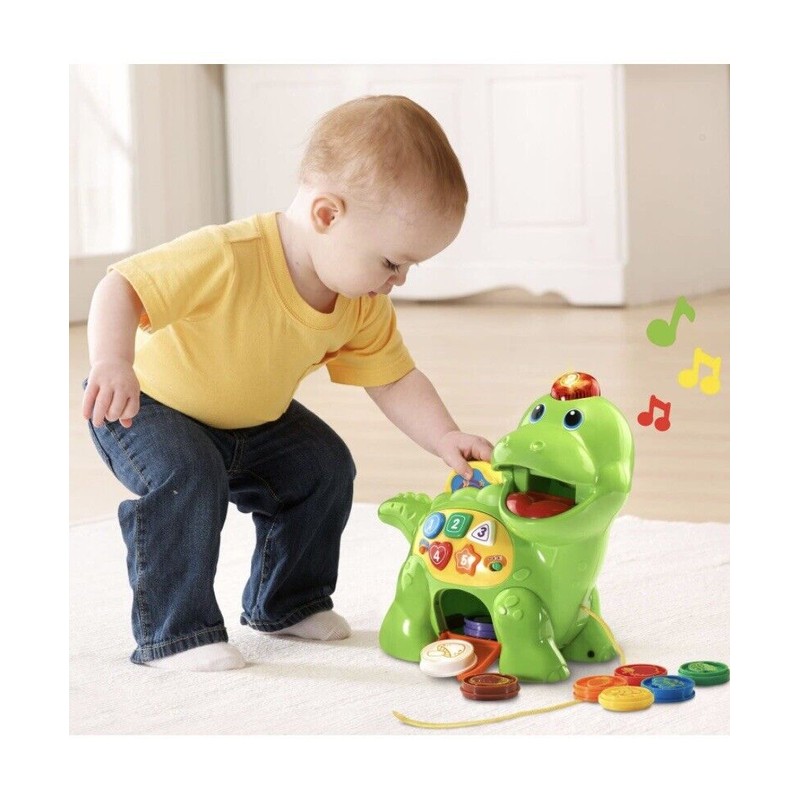 Vtech Chomp and Count Dino Green Educational Toy Musical Toy