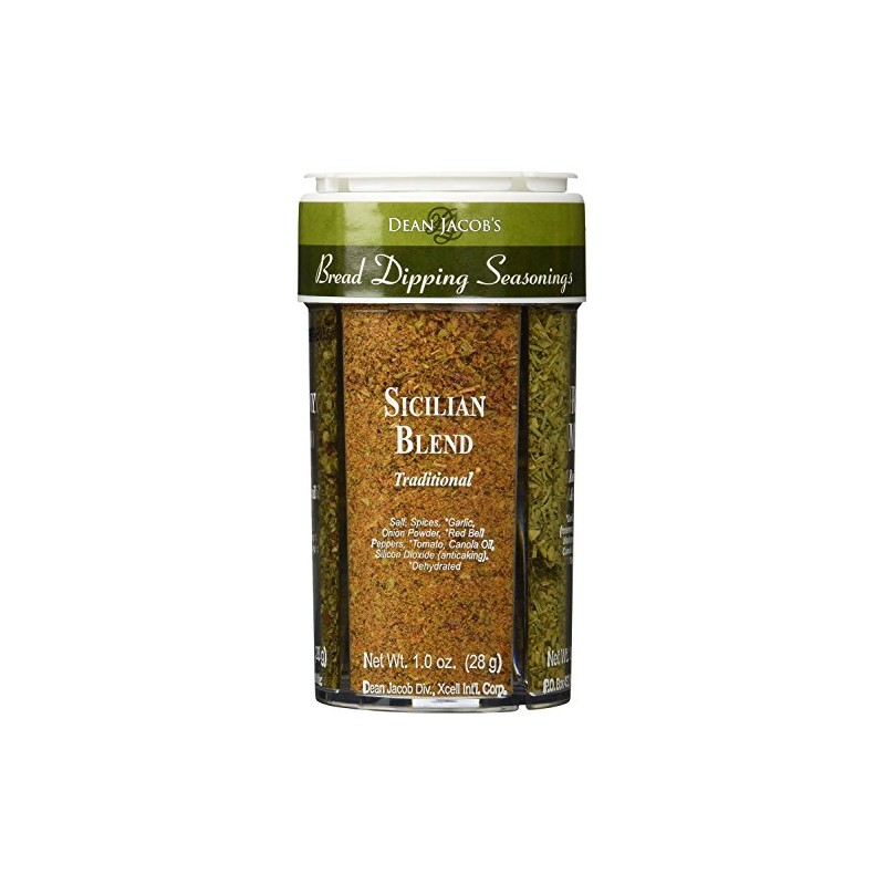 Bread Dipping Seasonings - Dean Jacob's 4 Spice Variety Pack