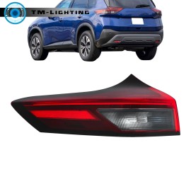 thor-more-lighting For 2021 2022 2023 Nissan Rogue Tail Lamp Driver Left Side Outer Tail Light Rear