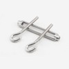 2 Packs M8 Turnbuckle Wire Tensioner,304 Stainless Steel Adjustable Turnbuckle
