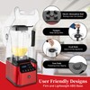 YUNLAIGOTOP Quiet Commercial Blender, 2200W Soundproof Cover Blender, Fruit Juice
