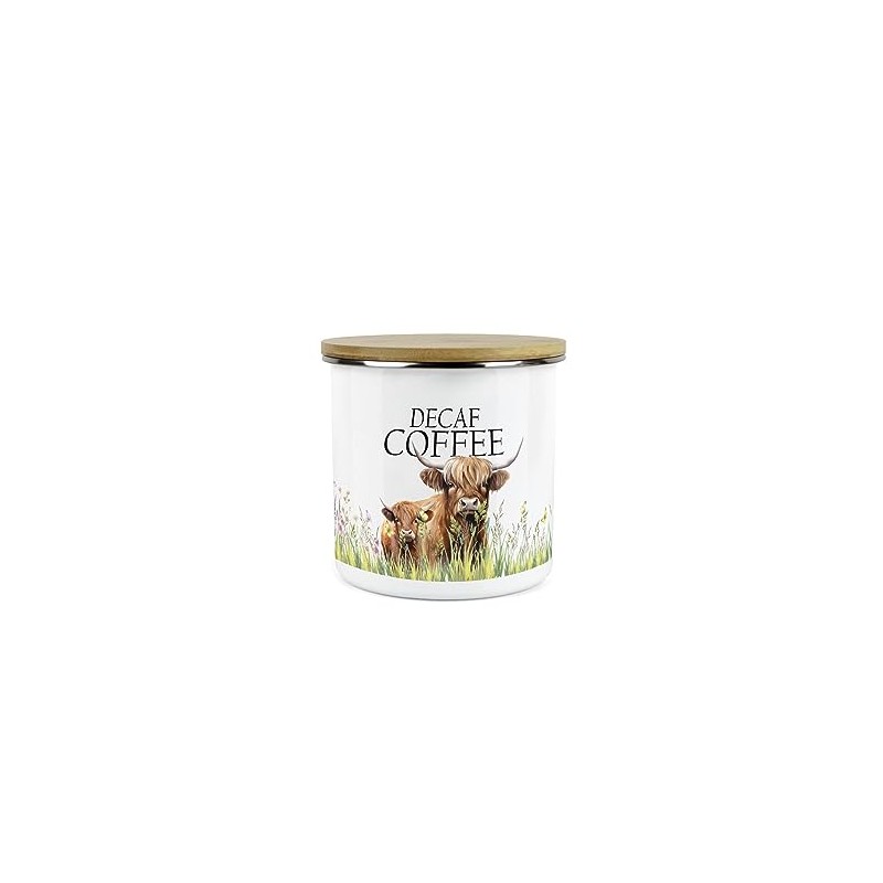 Purely Home Highland Cow & Calf Decaf Coffee - Country