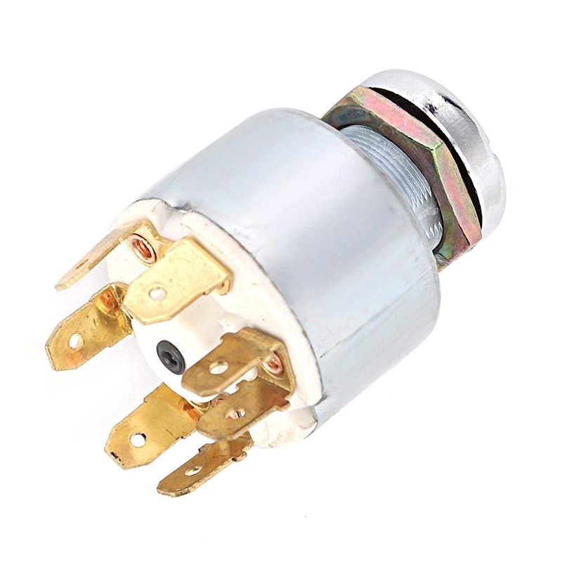 Motorcycle ignition lock, car boat motorcycle key start switch, universal