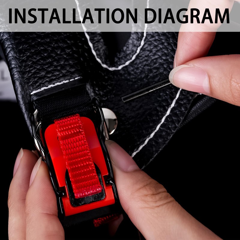 Yecream Helmet Quick Release Buckle Kit - Friendly Replacement for