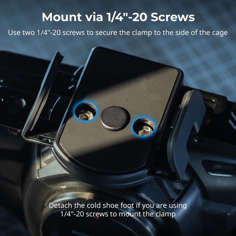 SMALLRIG Universal Mounting Clamp for External SSD 5196