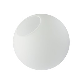KoKo&Yukina 6 Inch Milk White Glass Globes for Light Fixtures Replacement Glass Shades for Light Fixtures Light Globes for Light Fixtures Replacement Frosted Opal Glass Lamp Shades Glass Light Shade