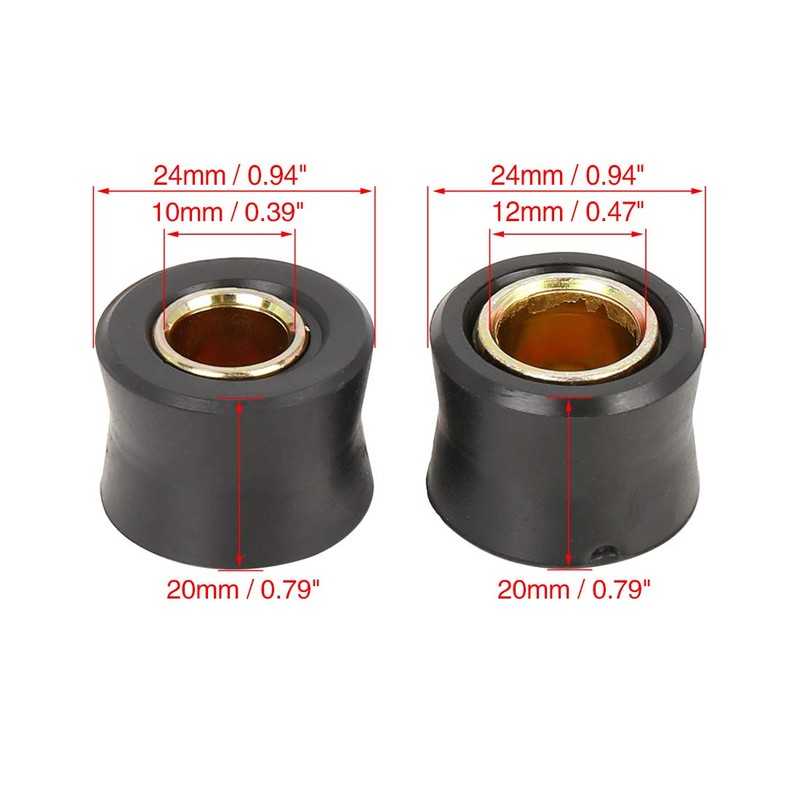 F FIERCE CYCLE Shock Reduction Cushion, Shock Bush, Inner Diameter