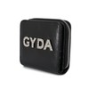 Jada GY-W291 Women's Bi-Fold Wallet, Rhinestone Logo, Mini Wallet, Denim,