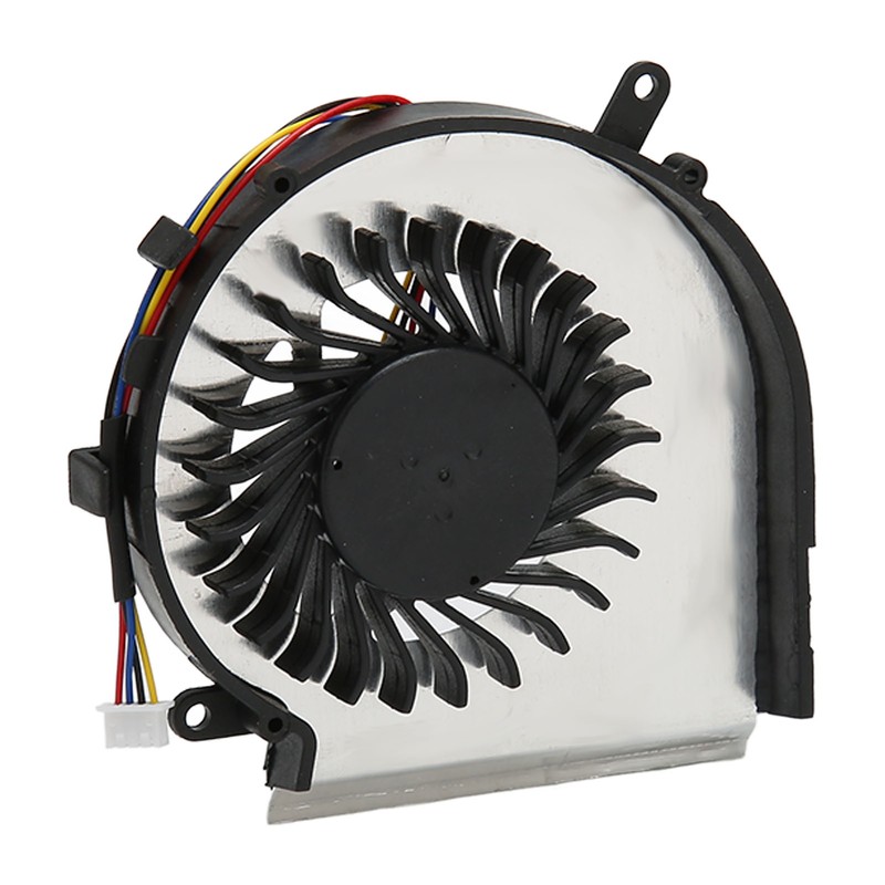 Cooling Fan 4 Pin Aluminum Alloy ABS Easy Replaceable Laptop