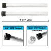 3/4in NPT Thread 232767 Water Heater Magnesium Anode Rod Replacement