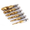 Thread Tap, 6Pcs Tap and Die Set or Metric Thread