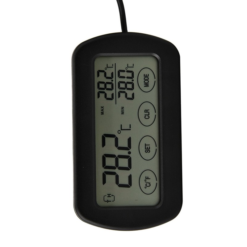 LCD Display Egg Incubator Reptile Tank Digital Thermometer Hygrometer